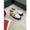 로저비비에 Viv Go-Thick 스트라스 버클 로퍼 3.5cm