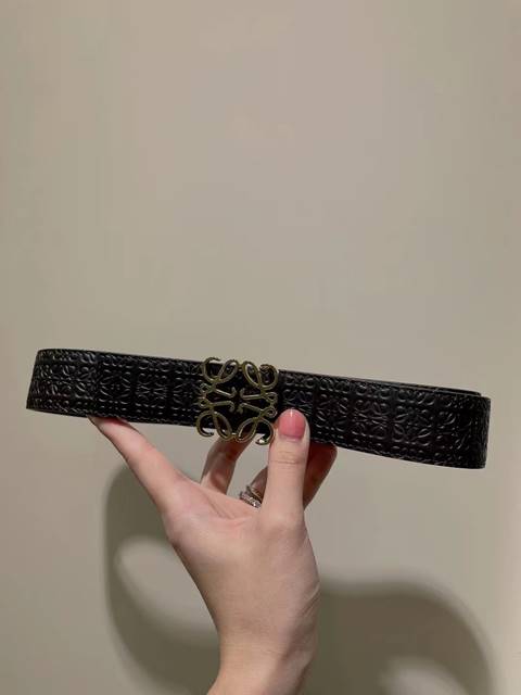 로에베 가죽벨트 40mm