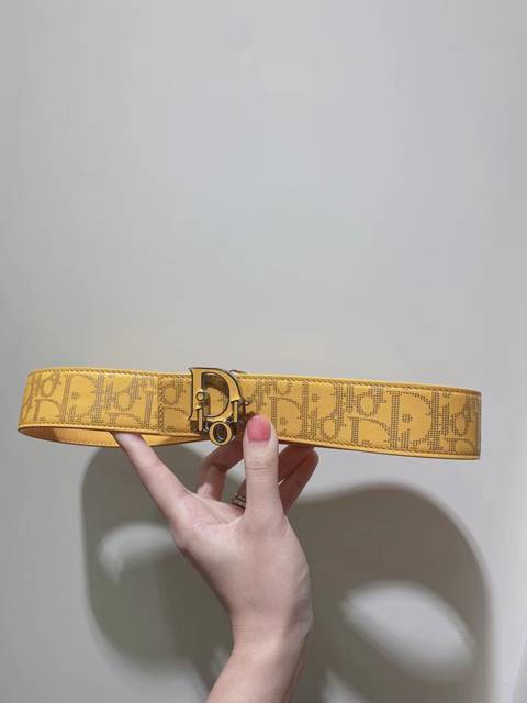 디올 오블리크 리버서블 가죽벨트 35mm