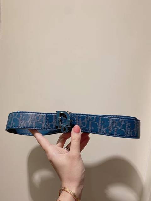 디올 오블리크 리버서블 가죽벨트 35mm