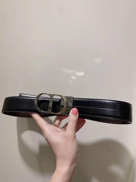 디올 CD 가죽벨트 35mm