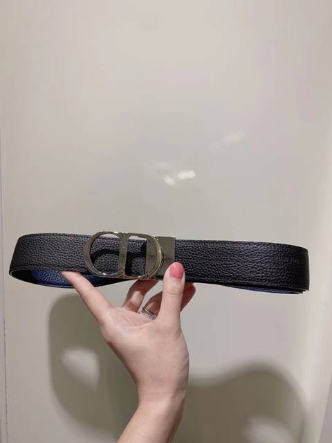 디올 CD 가죽벨트 35mm