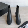 샤넬 투톤 앵클 부츠 5cm