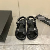 샤넬 CC로고 벨크로 여성 샌들