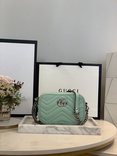 구찌 마몬트 마틀라세 미니백 카메라백 448065