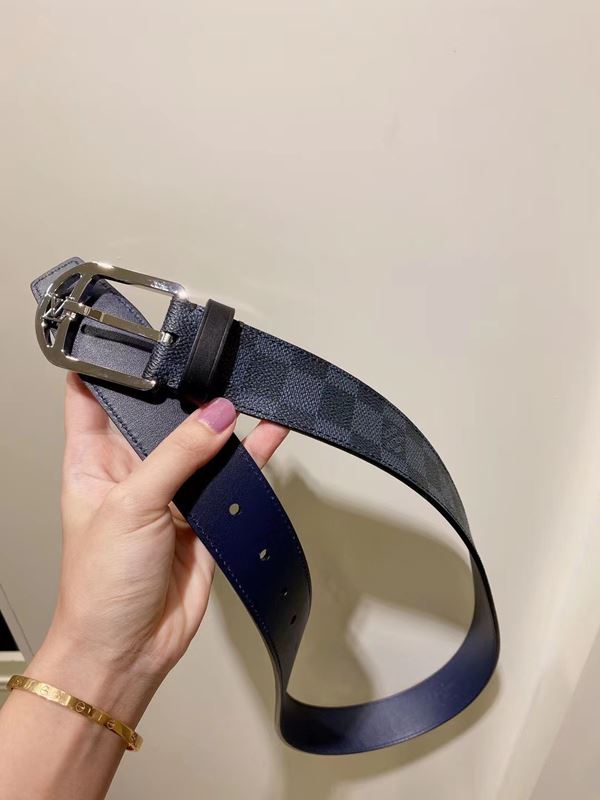 루이비통 남성 가죽벨트 40mm
