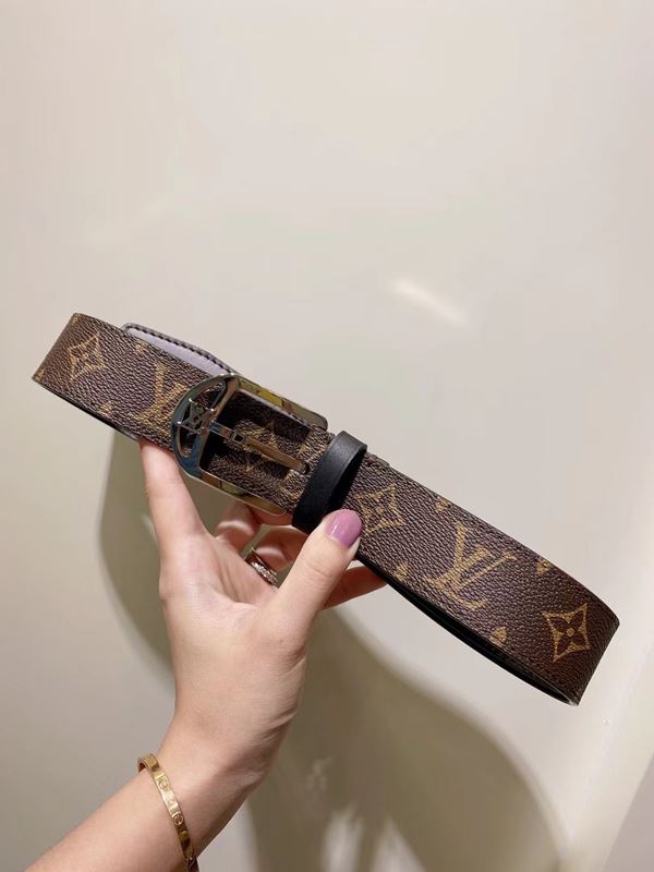 루이비통 남성 가죽벨트 40mm
