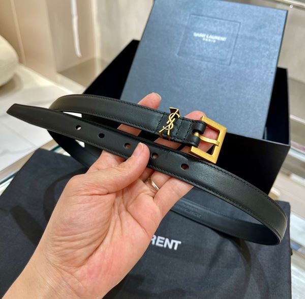 입생로랑 여성 가죽벨트 3cm