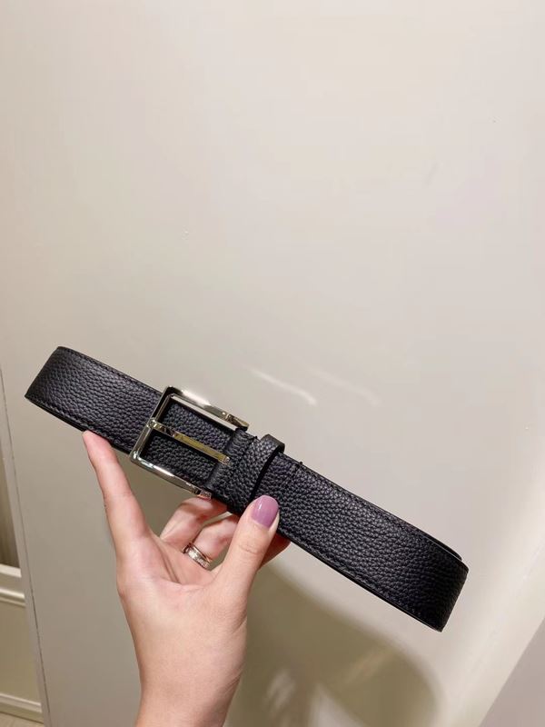 크리스찬 디올 남성 가죽벨트 3.5cm
