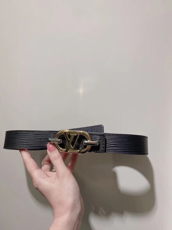 루이비통 여성 가죽벨트 3cm
