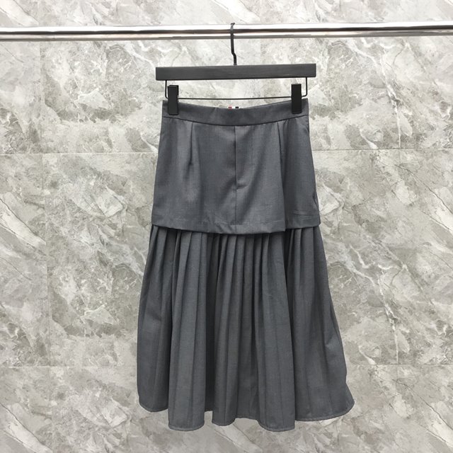 톰브라운 롱 스커트