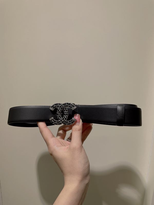 샤넬 여성 가죽벨트 3cm