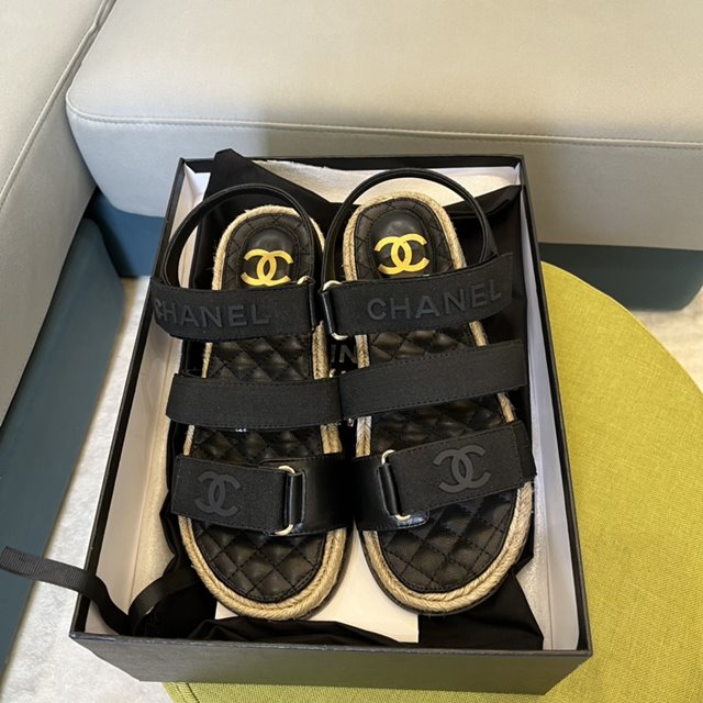 샤넬 CC로고 여성 샌들