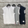 톰브라운 남여공용 나시티 민소매티 3칼라