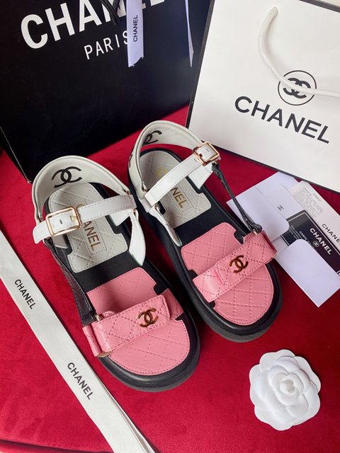 샤넬 CC 여성 샌들 3.5cm