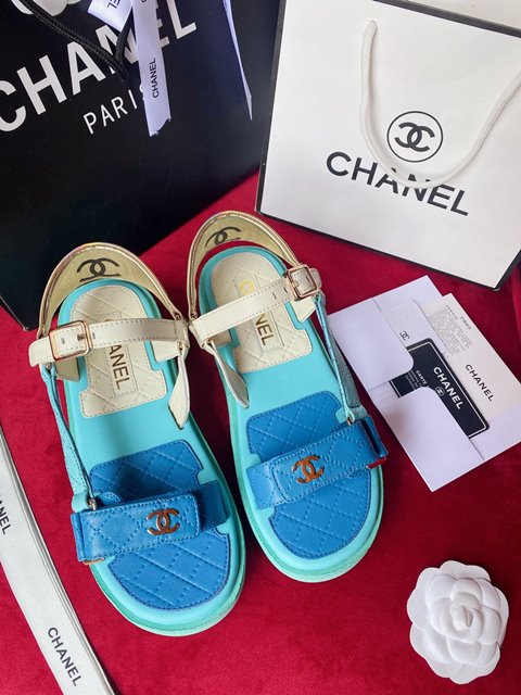 샤넬 CC 여성 샌들 3.5cm