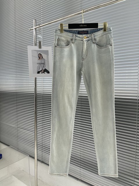 루이비통 워싱 데님 바지 팬츠 (스판 있음)