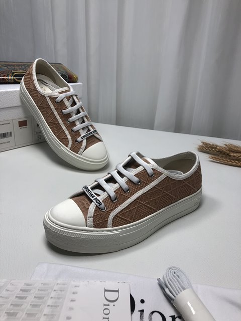 디올 WALK'N DIOR 캔버스 스니커즈 운동화
