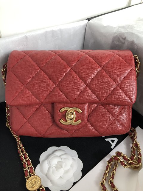 샤넬 22ss 스몰 플랩백 AS3369