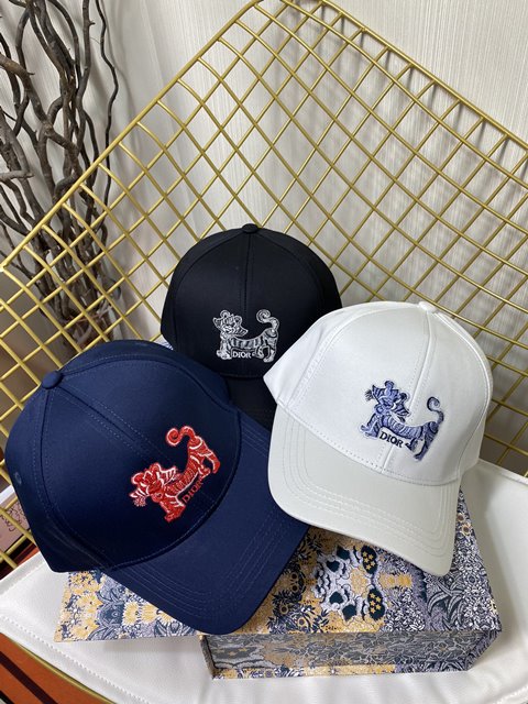 디올 타이거 볼캡 야구 패션 모자 3칼라