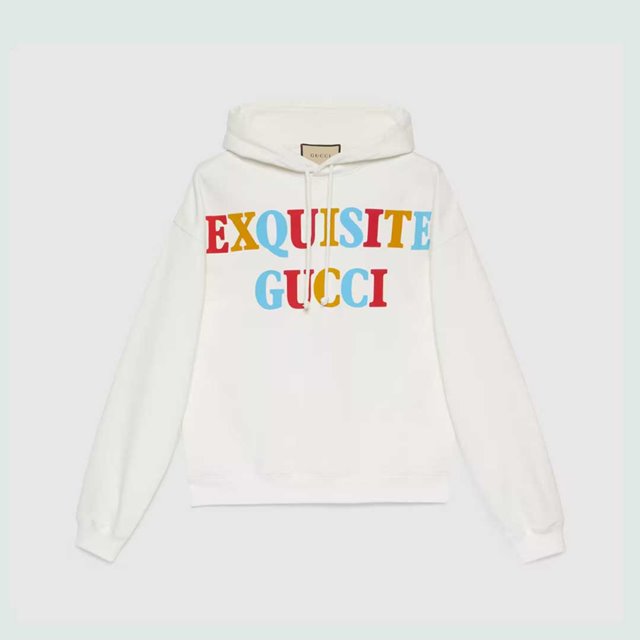 익스퀴짓 Exquisite 구찌 레터링 스웨트셔츠 후디 후드티 700120
