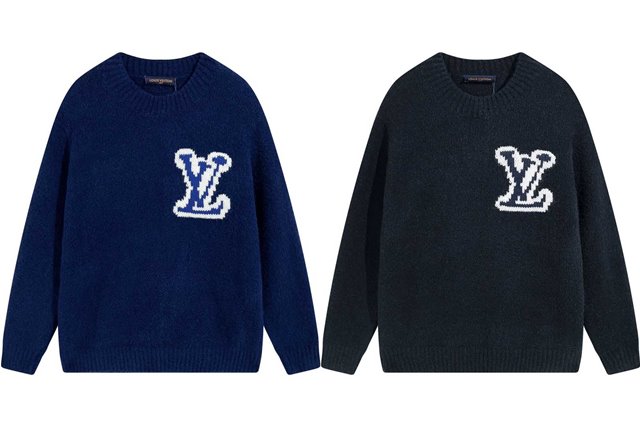 루이비통 LV 인따르시아 크루넥 남여공용 니트 2칼라 1A96KI