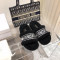 디올 쉐무아 CHEZ MOI 뮬 슬리퍼