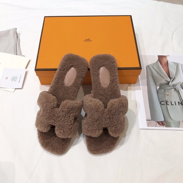 에르메스 여성 샌들 뮬 슬리퍼
