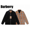버버리 리버시블 체크 코튼 해링턴 재킷