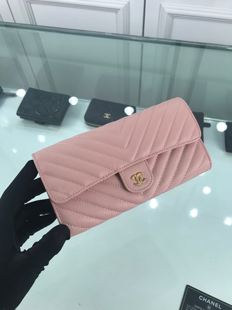 샤넬 쉐브론 장지갑 A80759