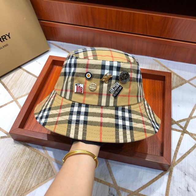 버버리 버킷햇 벙거지 여행 패션 모자