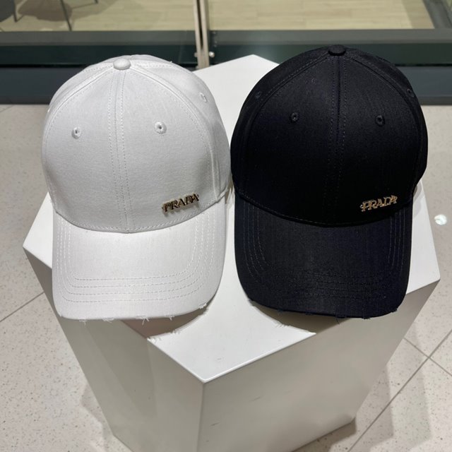 프라다 볼캡 야구 패션 모자 2칼라