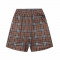버버리 체크 쇼츠 밴딩 반바지