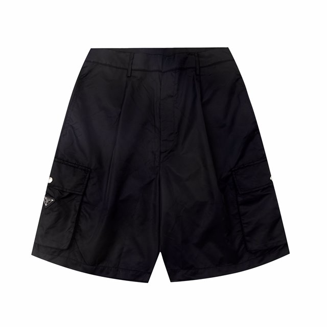 프라다 리나일론 남성 쇼츠 밴딩 반바지