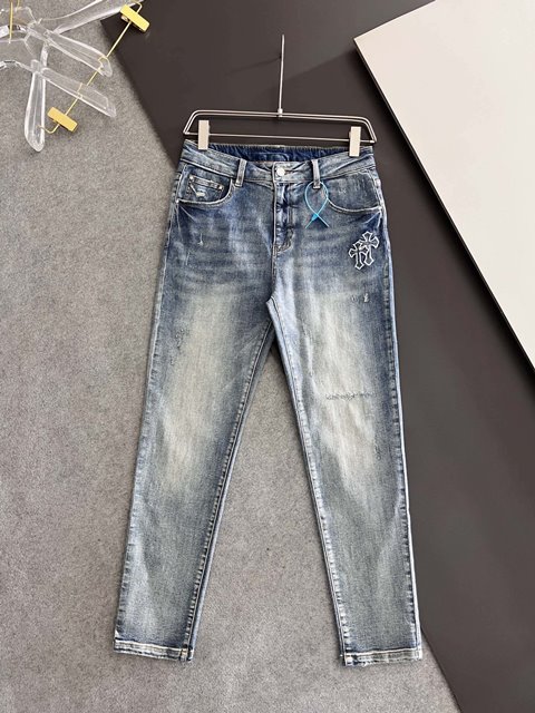 크롬하츠 남성 데님 바지 팬츠