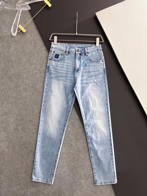 펜디 남성 데님 바지 팬츠