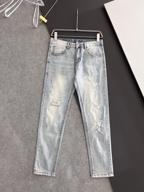 벨루티 남성 데님 바지 팬츠
