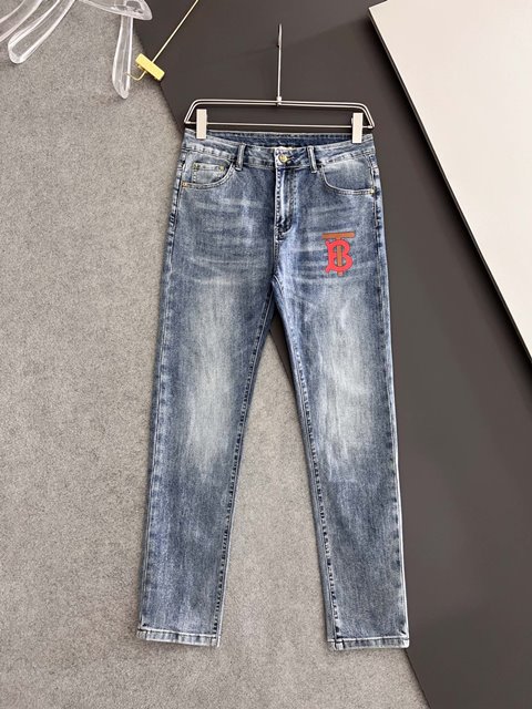 버버리 남성 데님 바지 팬츠