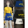 유타 UTAA 로고 플리츠 스커트 3칼라