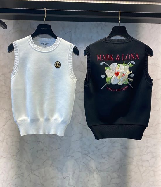 마크앤로나 MARK AND LONA 민소매 2칼라