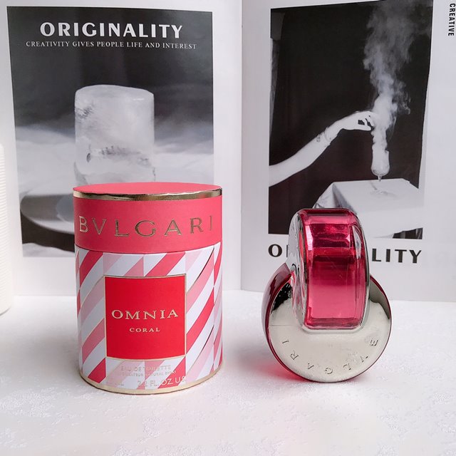 불가리 Omnia Coral EDT 여성 향수 65ml