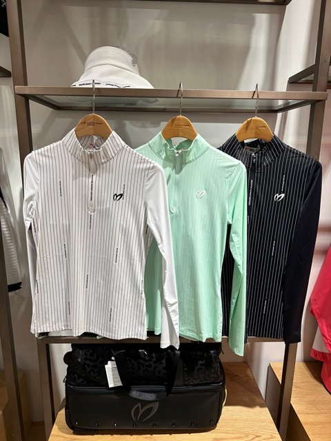 마스터 바니 에디션 MASTER BUNNY EDITION 여성 이너 긴팔티 3칼라