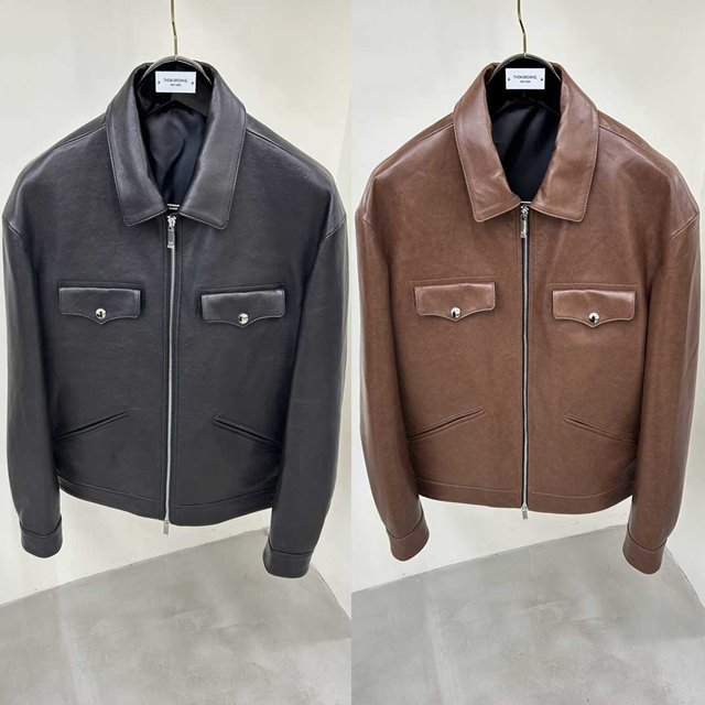 디올 DIOR 가죽 자켓 재킷 2칼라