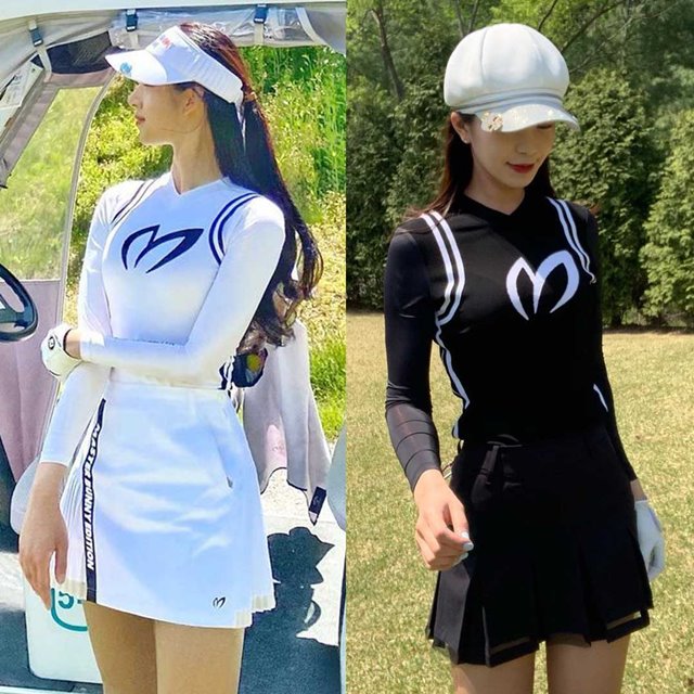 마스터버니에디션 여성 긴팔 니트 2칼라