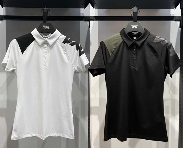 PXG 여성 반팔 폴로 셔츠 2칼라