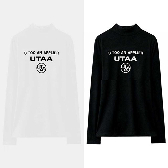 유타 UTAA 여성 하이넥 긴팔 이너 2칼라