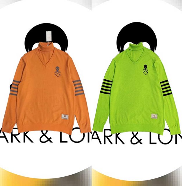 마크앤로나 MARK AND LONA 하이넥 남성 니트 스웨터 2칼라