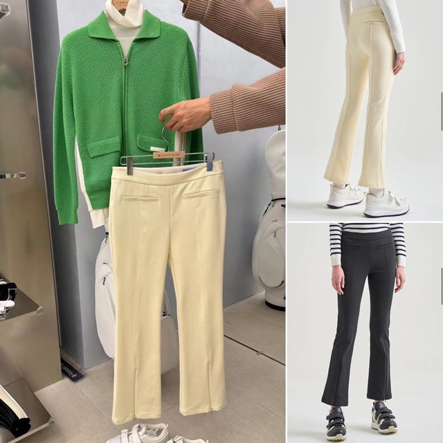 랑방블랑 LANVIN BLANC 여성 바지 팬츠 2칼라