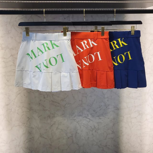 마크앤로나 MARK AND LONA 플리츠 스커트 3칼라