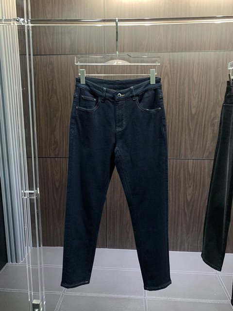 베르사체 남성 데님 바지 팬츠